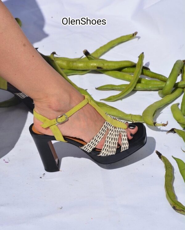 Safari Pop sandali tacco 90 plateau - Audley - immagine 2