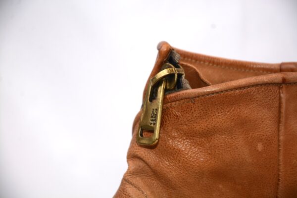 Tronchetti Camel in pelle con plateau e tacco 9 di A.S. 98 - immagine 3