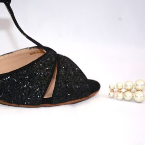 Tanguera Frida black con tacco 70 – Dora