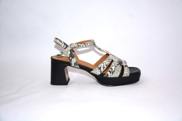 Safari Pop sandali da donna in pelle con plateau tacco 5 - Audley