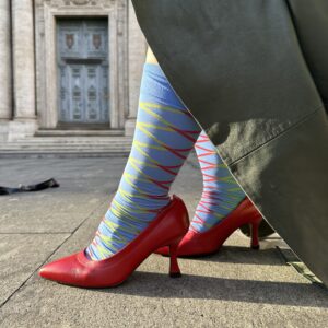 Cenerentola ciliegia con tacco 70