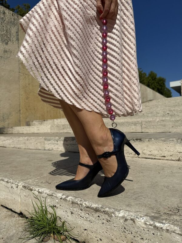 Valentina Bluette  con tacco 90. - immagine 3