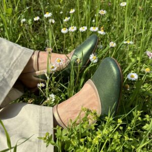 Chanel Paolina verde pistacchio con tacco 60 – Audley.
