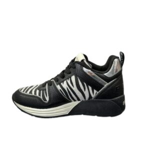 Sneakers zebrata.
