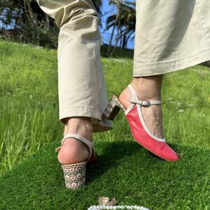 Chanel Paolina fragola con tacco 60 –  Audley .