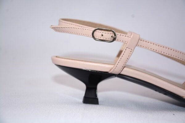 Sissi Poetica slingback a punta donna in pelle con tacco 30 - Emanuela Passeri - immagine 8