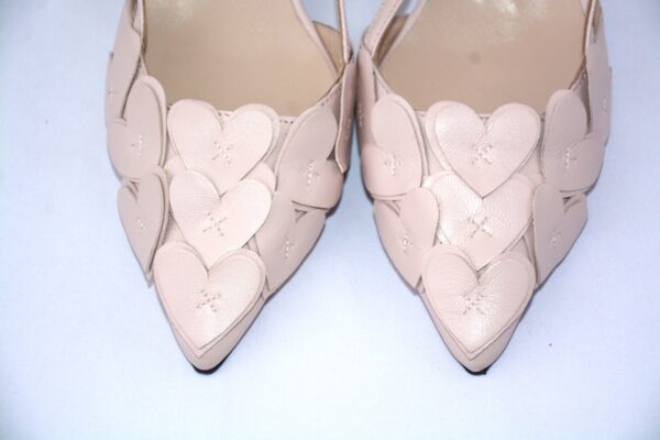 Sissi Poetica slingback a punta donna in pelle con tacco 30 - Emanuela Passeri - immagine 10