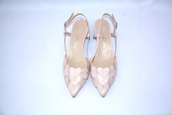 Sissi Poetica slingback a punta donna in pelle con tacco 30 - Emanuela Passeri - immagine 2