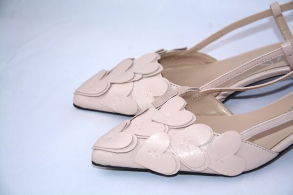 Sissi Poetica slingback a punta donna in pelle con tacco 30 - Emanuela Passeri - immagine 13