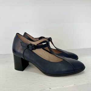 Aida in nappa blunotte tacco largo 60