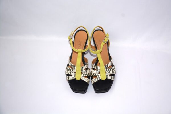 Safari Pop sandali da donna in pelle con plateau tacco 9 - immagine 9