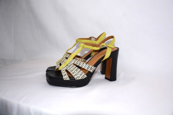 Safari Pop sandali da donna in pelle con plateau tacco 9 - immagine 2