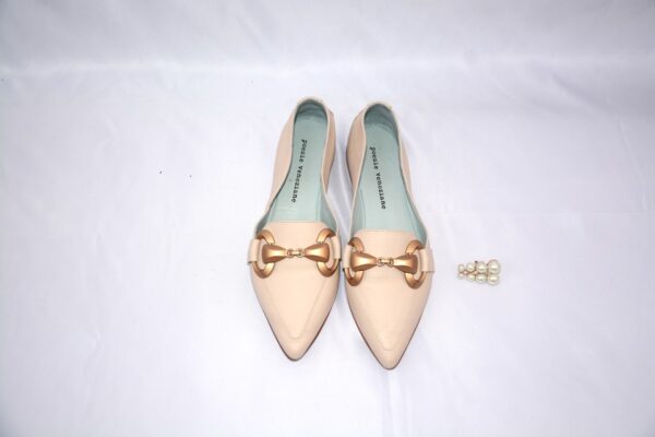 Cherie mocassini a punta in pelle beige - Poesie Veneziane - immagine 10
