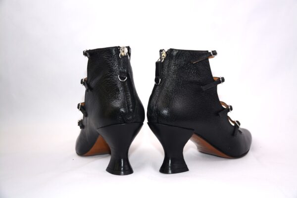 Isabel dècolletè in pelle  da donna tacco rocchetto 6,5 - Audley - immagine 9