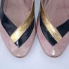 Nina slingback da donna in pelle rosa antico  tacco 5 - immagine 5