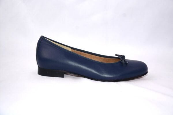Giada ballerina blu in pelle - immagine 10