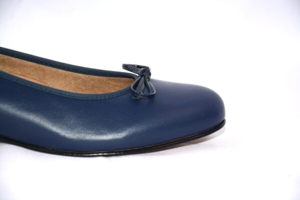 Giada ballerina blu in pelle - immagine 9