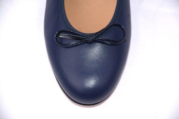 Giada ballerina blu in pelle - immagine 7