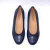 Giada ballerina blu in pelle - immagine 5