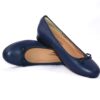 Giada ballerina blu in pelle - immagine 3