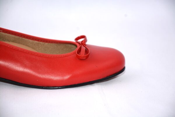 Giada ballerina rossa in pelle - immagine 7