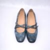 Grace blu ballerina in pelle scarpe perfette per ogni occasione - immagine 4