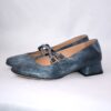 Grace blu ballerina in pelle scarpe perfette per ogni occasione - immagine 2
