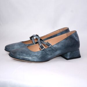 Grace blu ballerina in pelle scarpe perfette per ogni occasione