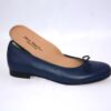 Giada ballerina blu in pelle - immagine 2