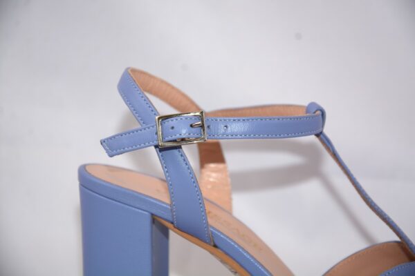 Charlotte sandali  in pelle con plateau con tacco 9 - immagine 5