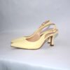 Ofelia slingback panna in pelle tacco 7 - immagine 5