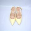Ofelia slingback panna in pelle tacco 7 - immagine 4
