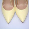 Ofelia slingback panna in pelle tacco 7 - immagine 3
