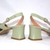 Sakura sandali da donna color menta in pelle tacco 5 - immagine 5