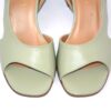 Sakura sandali da donna color menta in pelle tacco 5 - immagine 6