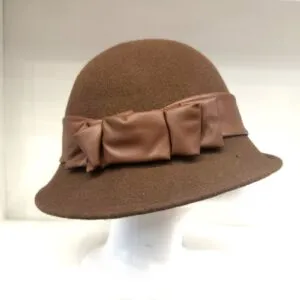 Cloche anni 20 marrone Kate