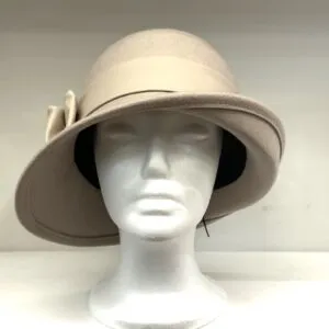 Cloche anni 20 rosa cipria Kate